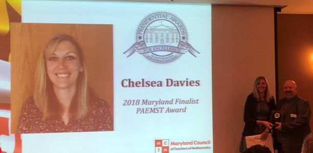 Chelsea Davies named as Harford County Public Schools’ Presidential Award finalist