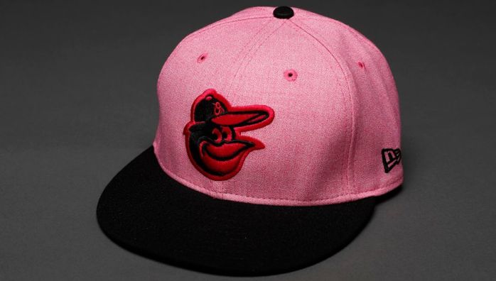 Pink and Black Orioles’ Cap from 2018 Season