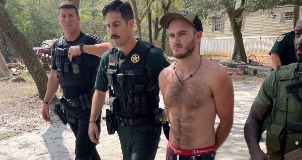 K9s help capture fleeing Florida man wanted on several felony warrants including Aggravated Assault, Firing Missiles Into An Occupied Conveyance & Discharging A Firearm In Public