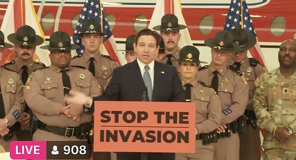 DeSantis deploying National and Florida State Guard to Texas: A controversial move drawing ire from the left