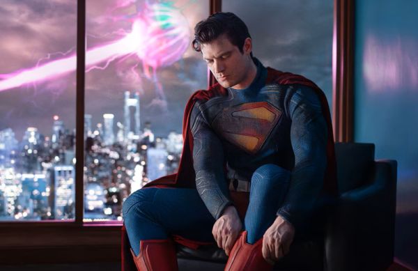 ‘Superman’ suit reveal: James Gun posts teaser image of David Corenswet donning the iconic super suit
