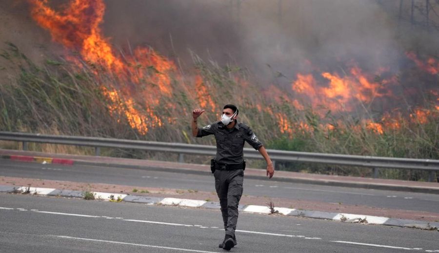 Ace News Today: Second teen arrested and charged with starting massive wildfire in Ocean County, New Jersey, Image credit: X