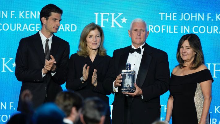 Ace News Today: Former Vice President Mike Pence receives JFK Profile in Courage Award