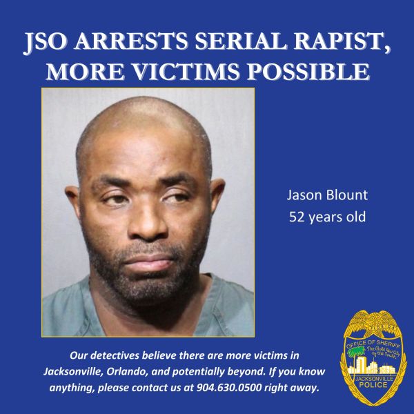 Ace News Today: DNA identifies Florida serial rapist who sexually assaulted several women 25 years ago . Image credtit: JSO