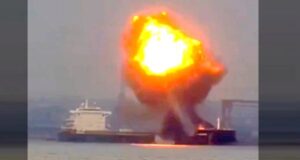 Coal carrying cargo ship explodes in Baltimore Harbor near site of Francis Scott Key Bridge collapse