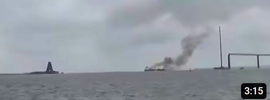 Ace News Today: Coal carrying cargo ship explodes in Baltimore Harbor near site of Francis Scott Key Bridge collapse. Image credit: YouTube