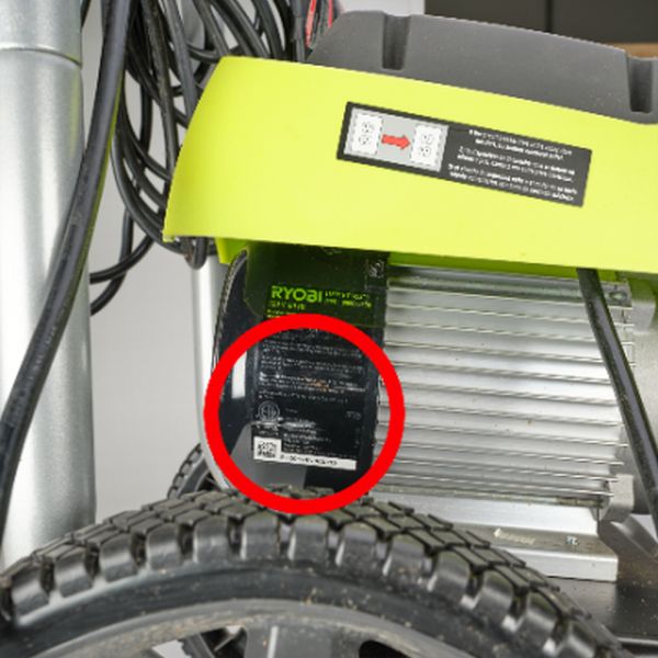 Ace News Today: Warning! 780,000 Ryobi Pressure Washers recalled due to risk of explosions. IMage credit: Consumer Product Safety Commission