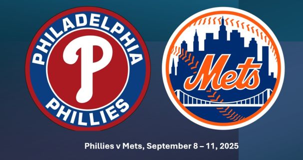 Phillies vs. Mets, September 8-11 at Citizens Bank Park