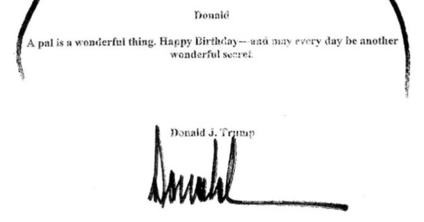 Dr. Mary L. Trump: 'That's definitely his signature'
