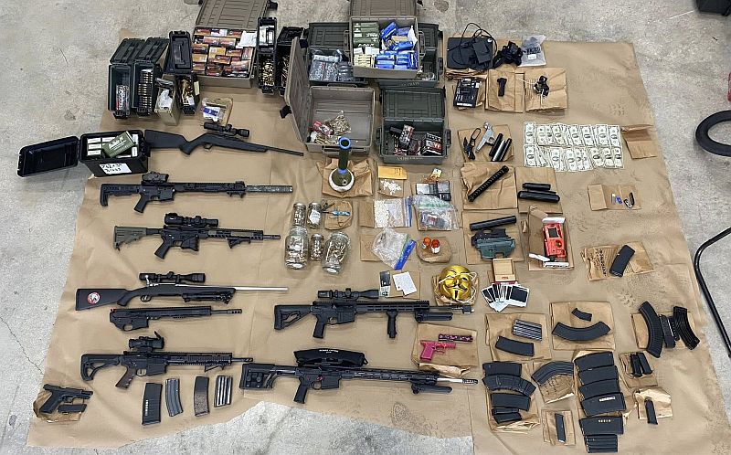 Ace News Today: Ex-soldier with a houseful of drugs and weapons charged with stalking and video voyeurism of ex-girlfriend