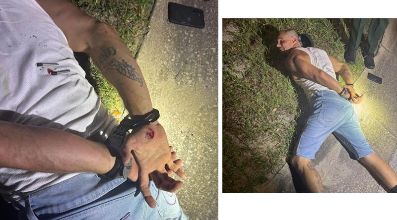 Ace News Today: Repeat offender busted again, tased in Brevard County while on burglary spree. Image creditL Brevard County heriff's Office