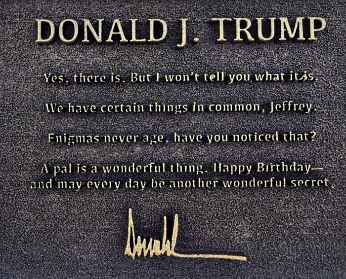 Ace News Today: ‘The Secret Handshake’ statue of Trump and Epstein holding hands removed from the National Mall. Image credits" X