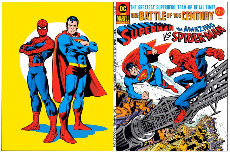 Ace News Today: DC and Marvel publishing ‘Superman v. Spider-Man’ crossovers in 2026. Image  redit: DC