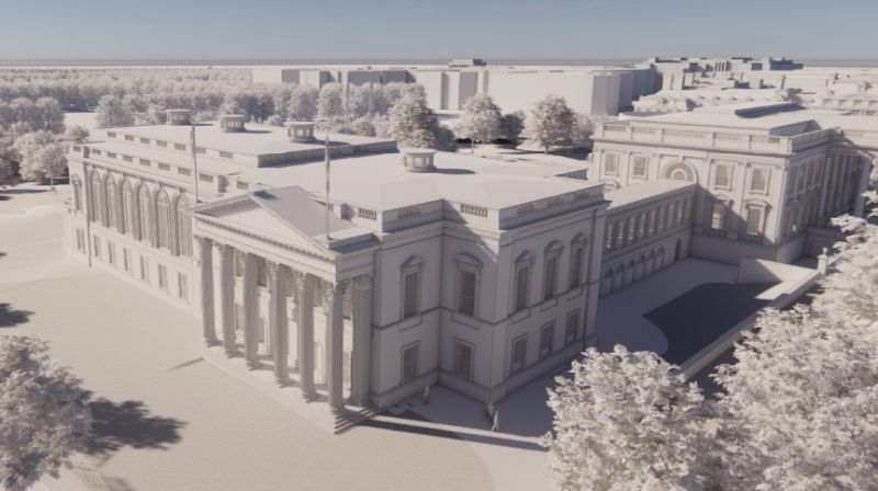 Ace News Today: Trump sued after East Wing demolished to make way for $300M ballroom. Image credit: The White House