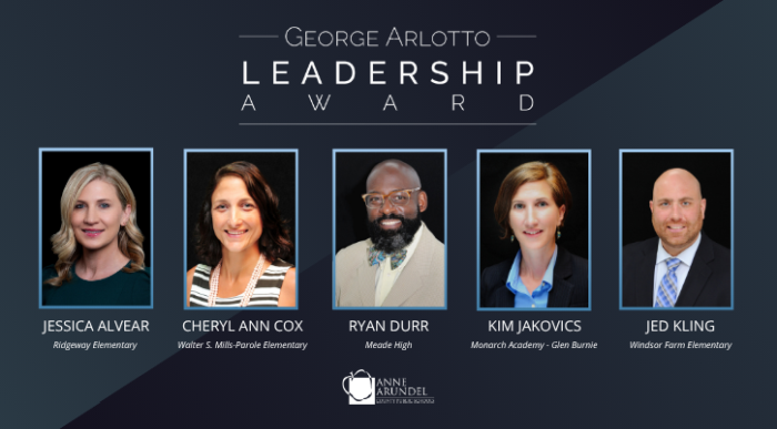 Ace News Today: Anne Arundel County Public Schools announces finalists for ‘2025-2026 George Arlotto Leadership Award’