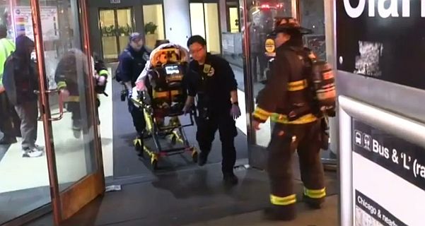 Argument turns violent: Woman set on fire on Chicago train