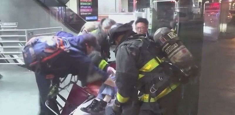 Ace News Today: Argument turns violent: Woman set on fire on Chicago train. Image credit: X