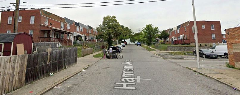Ace News Toay: Baltimore man, 22, arrested and charged with murder of 19-year-old on Harman Avenue. Image credit: Google Maps