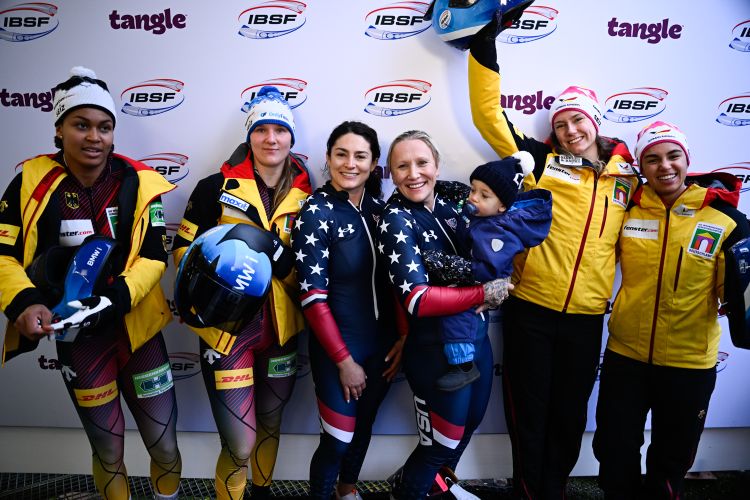 Ace News Today: Veteran U.S. bobsledder Kaillie Humphries wins World Cup. Image credit: X