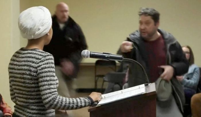 Ace News Today: Rep. Ilhan Omar assaulted: Sprayed with unknown substance at Minneapolis Town Hall. Image credit: X