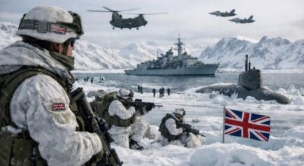 UK to deploy carrier strike group to Arctic in show of strength against rising Russian threat
