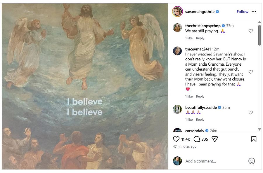 Ace News Today: Guthrie family issues new and urgent plea as Savannah Guthrie missing mom case enters week seven