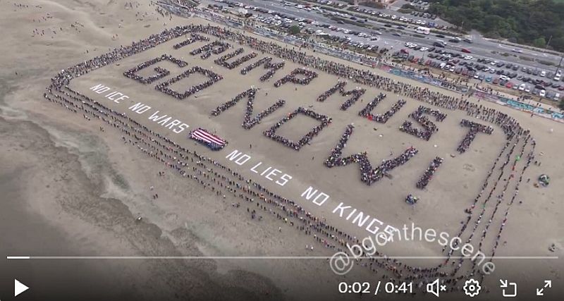 Ace News Today: Millions join ‘No Kings’ protests across U.S. and worldwide in one of largest mass mobilizations ever: Image credit: X