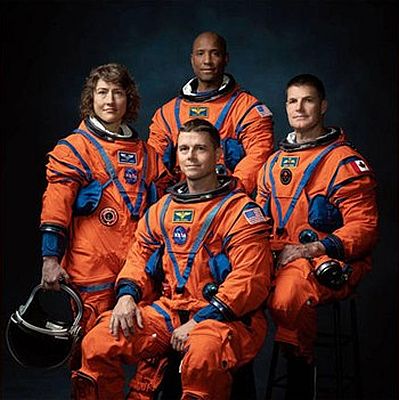 Artemis II Crew. Image credit: NASA