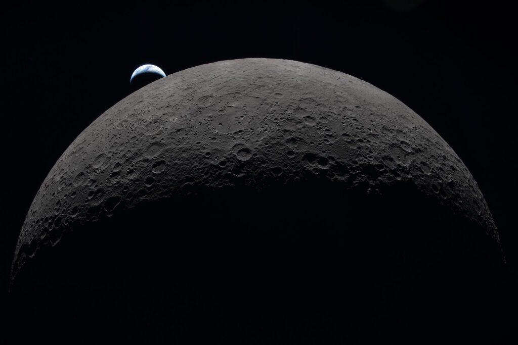 Ace News Today: Artemis II astronauts beam back stunning first Moon flyby photos. Image credit NASA