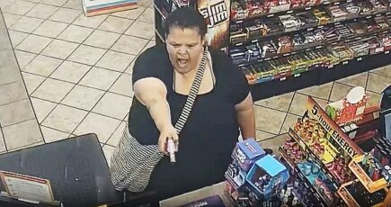 Virginia woman captured on shocking video shooting up Howard County gas station