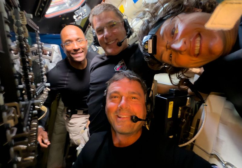 Ace News Today: Artemis II astronauts beam back stunning first Moon flyby photos. Image credit NASA