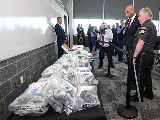 Ace News Today: Multi-Agency ‘Historic Drug Bust’ dismantles major Eastern Shore trafficking network, 13 arrested. Image credit: Office of Governor Wes Moore