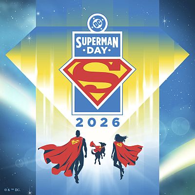 Ace News Today: ‘Superman Day 2026’ goes global with fan events, new experiences, Supergirl and Krypto spotlights. Image credit: DC