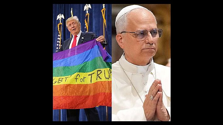 Ace News Today: Trump escalates feud with Pope Leo XIV, posts Christ-like image amid clash over Iran War. Image credit: X