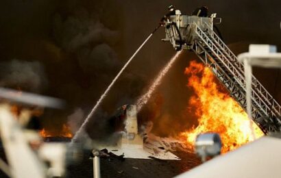 Massive fire engulfs USF Marine Science Lab: Building feared total loss