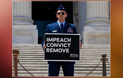 Active-duty Air Force Major arrested at U.S. Capitol after public call to impeach Trump