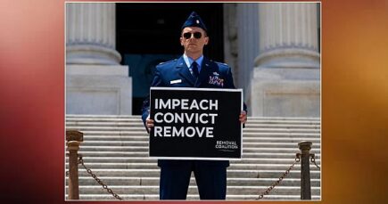 Active-duty Air Force Major arrested at U.S. Capitol after public call to impeach Trump