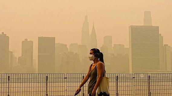 Ace News Today: Trump threatens new tariffs on Canada as massive wildfire smoke settles into the U.S. Image credit: X